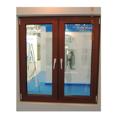 WDMA Custom UK Standard UPVC Frames Double Glazing Windows with Grill