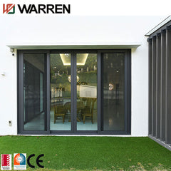 Minimal sliding doors aluminum bathroom sliding glass door patio doors