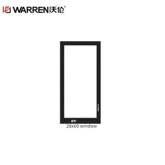 WDMA 30x53 Window Double Glass Aluminium Windows Glass Window Aluminum Frame