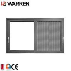 Aluminum fiberglass mesh sliding mosquito screen window