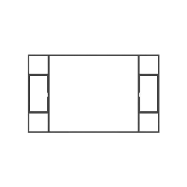 WDMA China customized double glazed powder coating aluminium ultra narrow frame casement house windows