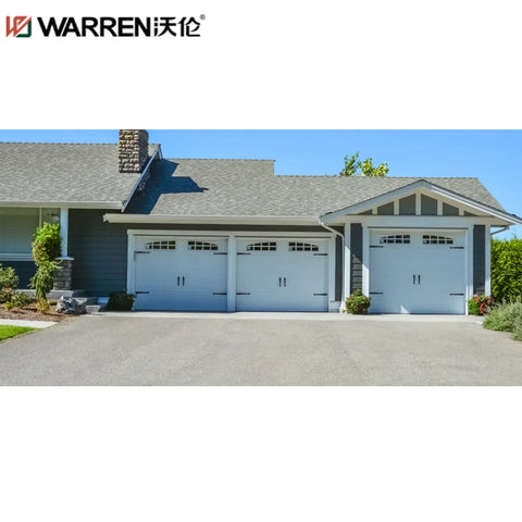 Warren 9x7 Garage Door 9x8 Garage Door 12 ft Garage Door For Homes Modern Aluminum Electric