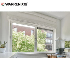 WDMA Triple Insulated Glass Window Single Hung Casement Window Glass Aluminium Windows China