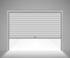 China WDMA Cheap Automatic Motor Aluminum Alloy Roller Shutter Doors Interior Swinging Rolling Roll Up Down Security Garage Door