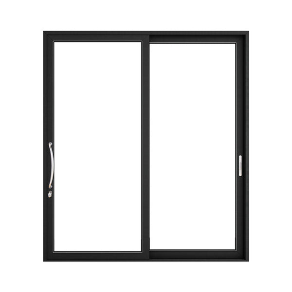 72*80 Aluminum modern design sliding door with thick double glass waterproof Heat insulation