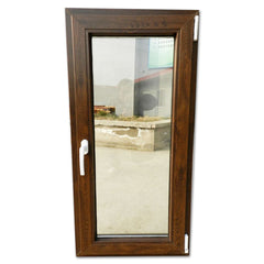 WDMA New Design Thermal Break Aluminum French Casement Window Swing Tempered Glass Window