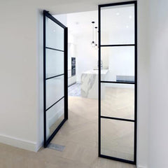 WDMA Toughen Glass Design European High Quality Swing Door