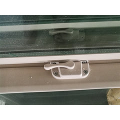 WDMA Plastic UPVC Single Hung Window Vertical Sliding Vinyl Window