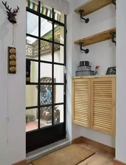 WDMA  Wholesale Steel Frame Window Fancy Steel Iron Window Grill Design