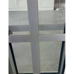 WDMA Vinyl Window Horizontal Sliding PVC Window With Double Tempered Glass