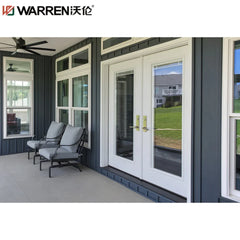 WDMA 96 Inch Interior Doors Out Swinging Doors Interior Doors 28x80 French Glass Aluminum Double