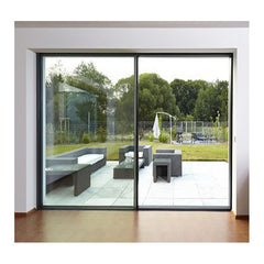 European Style Double Glazing Aluminum Lift and Sliding Glass Door