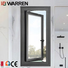 Fashion aluminum louver toilet casement window