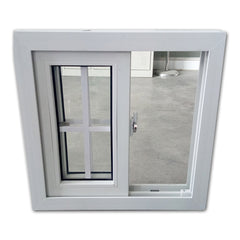 WDMA Luxury design french style pvc double sliding glass window