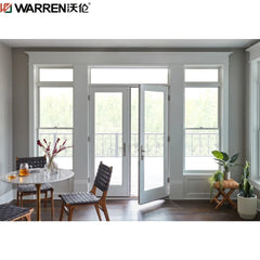 WDMA 36x60 Exterior Door French 36x80 Pocket Door Tinted Patio Doors French Aluminum Glass