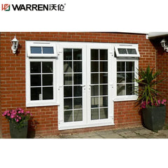 Warren 24 Inch Exterior Door French Exterior Aluminum Doors Black Modern Front Door Glass Patio