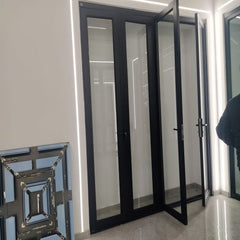 WDMA bi-folding Aluminum Interior Noiseless Fold Up Door