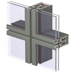 WDMA Window Malaysia Aluminium Hidden Frame Glass Window Aluminum Curtain Wall Philippines