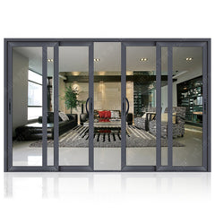 WDMA cheap price fire rated aluminum sliding doors