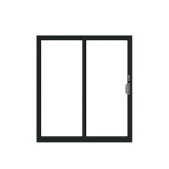 Topwindow Modern Soundproof Windproof Double Tempered Glass Slim Profile 40Mm Narrow Frame Aluminum Slide Doors on China WDMA