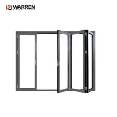 100*35 folding door with Sobinco Hardware and warren glass factory sale