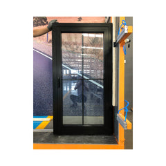 WDMA Aluminum thermal break casement window with screens