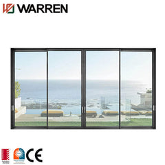 Double sliding shower door french slide door balcony aluminum interior doors