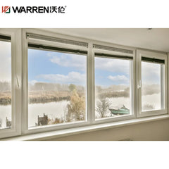 WDMA Aluminium Window Panel Small Double Pane Windows Double Glazed Glass Cost Window