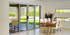 Modern Sliding Aluminium Alloy Glass Balcony Door stainless steel security door on China WDMA