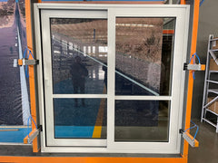 WDMA Aluminum double glass Soundproof lift-sliding door exterior accordion door