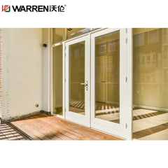 Warren 24x80 Exterior Door French Black Back Door 4ft Door French Aluminum Exterior Double Patio