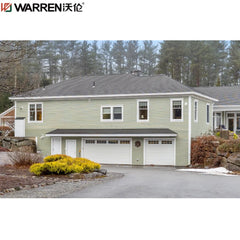 Warren Garage Doors 16'x8' Double Car Garage Door Small Garage Door For Homes Glass Aluminum