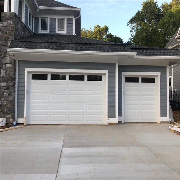 China WDMA Customized American standard Aluminum Modern Glass sliding garage door