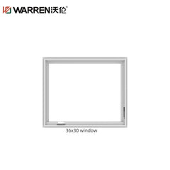 36x32 Window Aluminum Frame Casement Windows Double Insulated Glass Windows