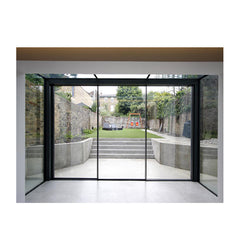 Slim Frame Aluminium Double Glazed Sliding Door Patio Exterior Door