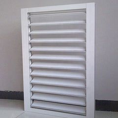 China WDMA glass louvre windows frosted glass shutters