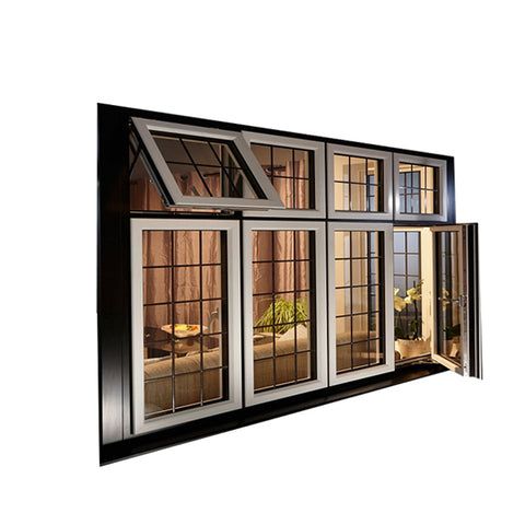 Guangdong Made in Foshan Aluminium Casement Window Opening Window for Commercial and Residencial