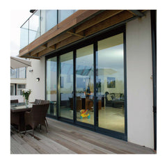 AS2047 Standard Residential Outdoor Double Glazed Glass American 96x80 Sliding Patio Door Wholesale