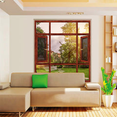 HS-JY8018 diy aluminium frames wood window designs in kerala on China WDMA