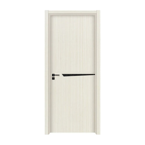 HS-MD7011 french interior door poplar lvl wood grain door skin plywood door on China WDMA