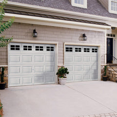 China WDMA American White Auto Garage Door