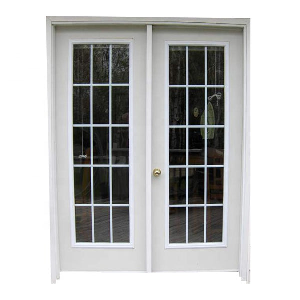 Double Glass Front Aluminium Out Swing Patio Doors Residential Exterior French Casement Door Price