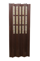 Manufacture good quality bathroom pvc plastic concertina folding doors sliding on China WDMA