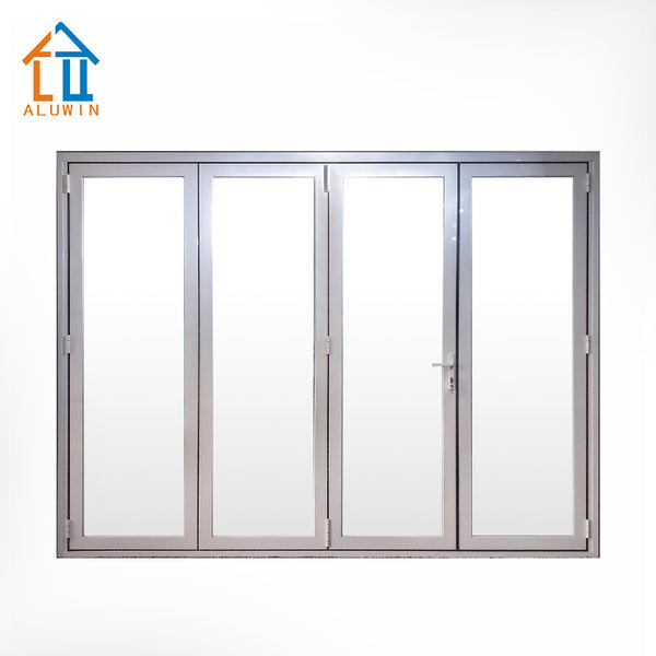 Fancy Design Low Price aluminum Door Design good Quality Factory Supply Bi Folding Glass Door Folding Door Bifold on China WDMA