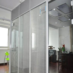 High office cubicle Built-in hollow shutter hollow window blinds on China WDMA