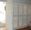 Decorative vinyl louver sliding bi folding plantation shutters plantation shutters lowes on China WDMA