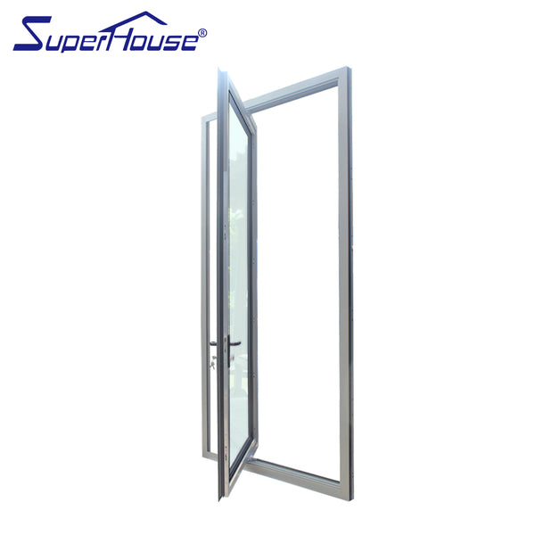 Aluminium pivot doors double glazed door on China WDMA