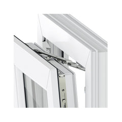 Aluminum custom European style tilt and turn double glazed windows manufacturer