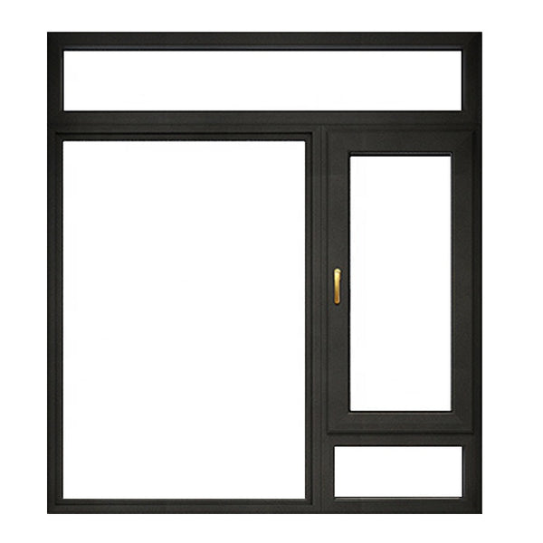 90 Degree Inward Opening Model Thermal Break Aluminum Casement Windows Manufacturer