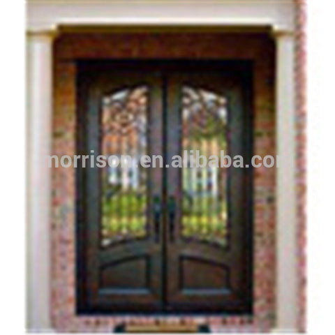 Cheap price entry door iron door with side lite on China WDMA